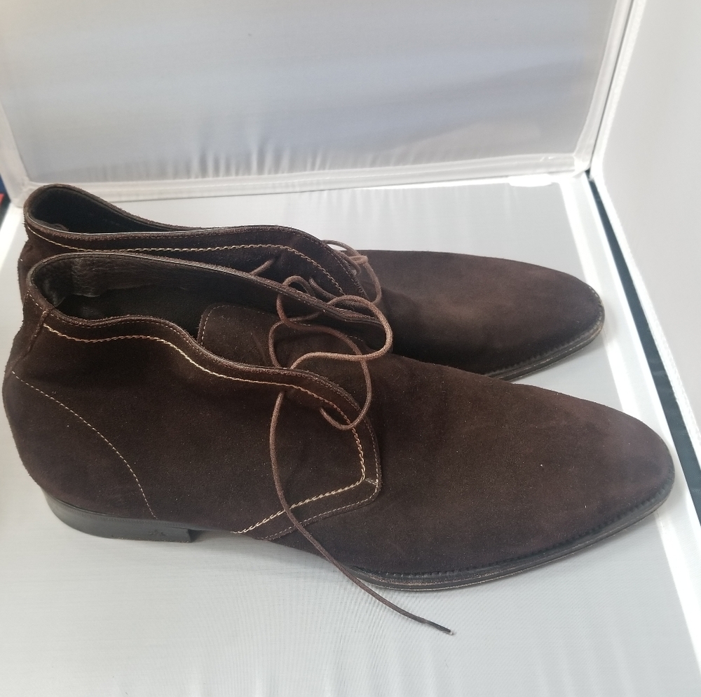 Tanino Crisci suede lace up boots - Picture 4 of 7